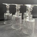 6 Baccarat Champigny wine glasses
