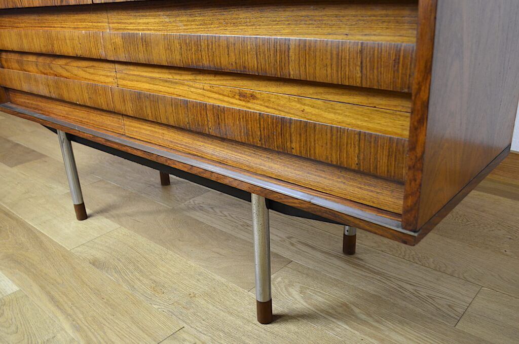 Scandinavian design furniture in rosewood from Rio Alfred Hendrickx 1960