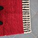 Tapis en laine pure fait main traditionnelle taille 2/3 m