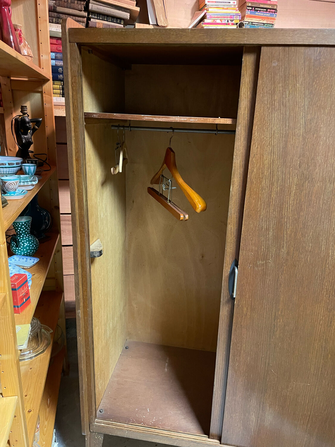 Vintage design sliding door wardrobe 50/60