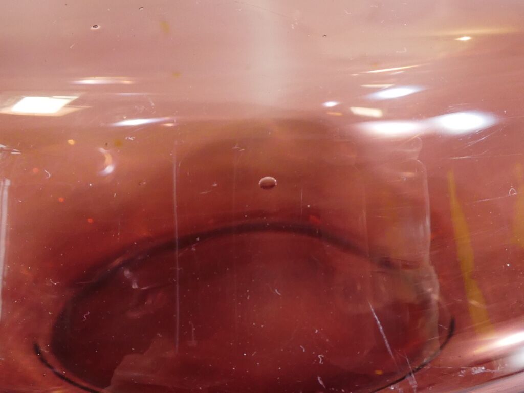 Glass vase Verextrafort glassworks Doyen belgium art deco