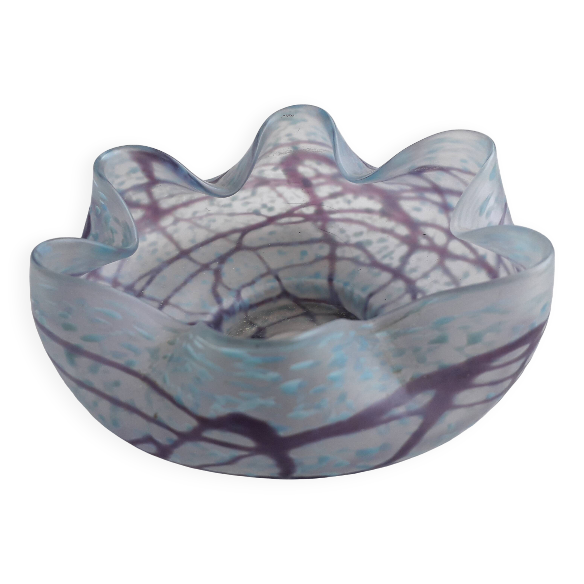 Very original vintage glass pocket emptier