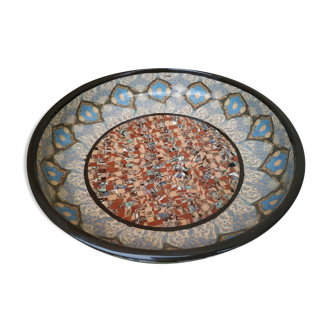 Coupe creuse Vallauris signé par Gerbino 26 cm