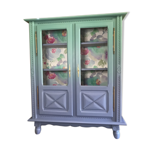 Vitrine vintage romantique
