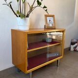 Vintage display cabinet from the 1960s