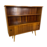 Vintage Mid-Century Teak Book Cabinet, 1950s