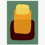 Abstract art print. (50x70cm).
