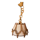 Vintage rattan suspension Louis sognot