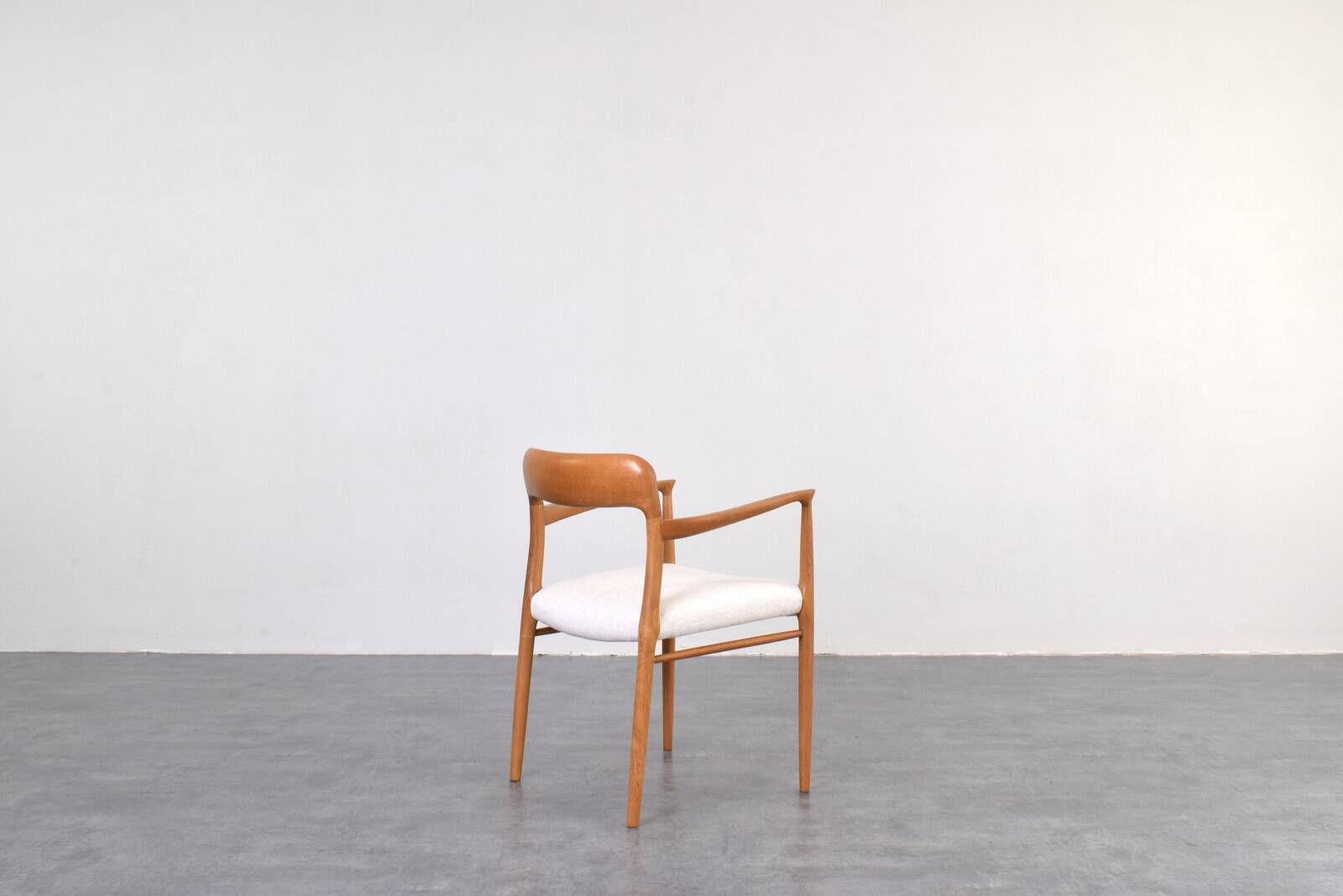Chaise de salle à manger danoise modèle 56 par Niels O. Møller pour J.L. Møllers, années 1950.