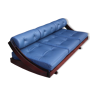 GS195 Gianni Songia daybed in navy blue Andrew Muirhead fine Scottish leather, Italy, 1963