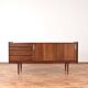 Mid-Century Polish Walnut Sideboard from Bytomskie Fabryki Mebli, 1960s.