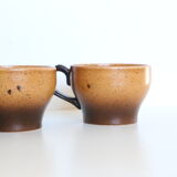 Tasses en grès x5 grès France