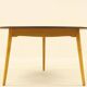 Heart dining set, designed by Hans Wegner for Fitz Hansen,  Denmark 1960s