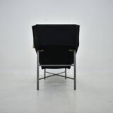 Chaise longue vintage en cuir cognac par Tord Bjorklund Suède, 1970