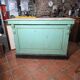 Antique counter in pitch pine with original patina.