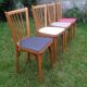 Série de 4 chaises Baumann