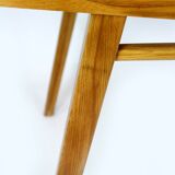 Restored Ash Veneered Extendable Dining Table, 1960s