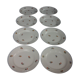 Set of 8 dishes flat Moulin des Loups