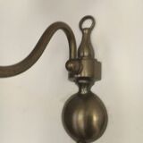 7 Dutch style wall lights with globes