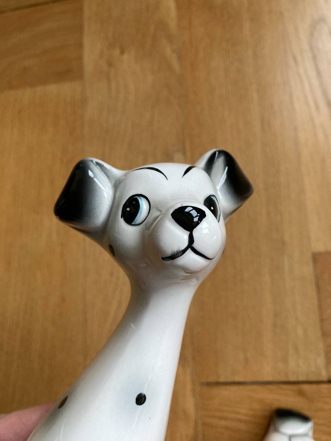 Vintage ceramic Dalmatian dogs