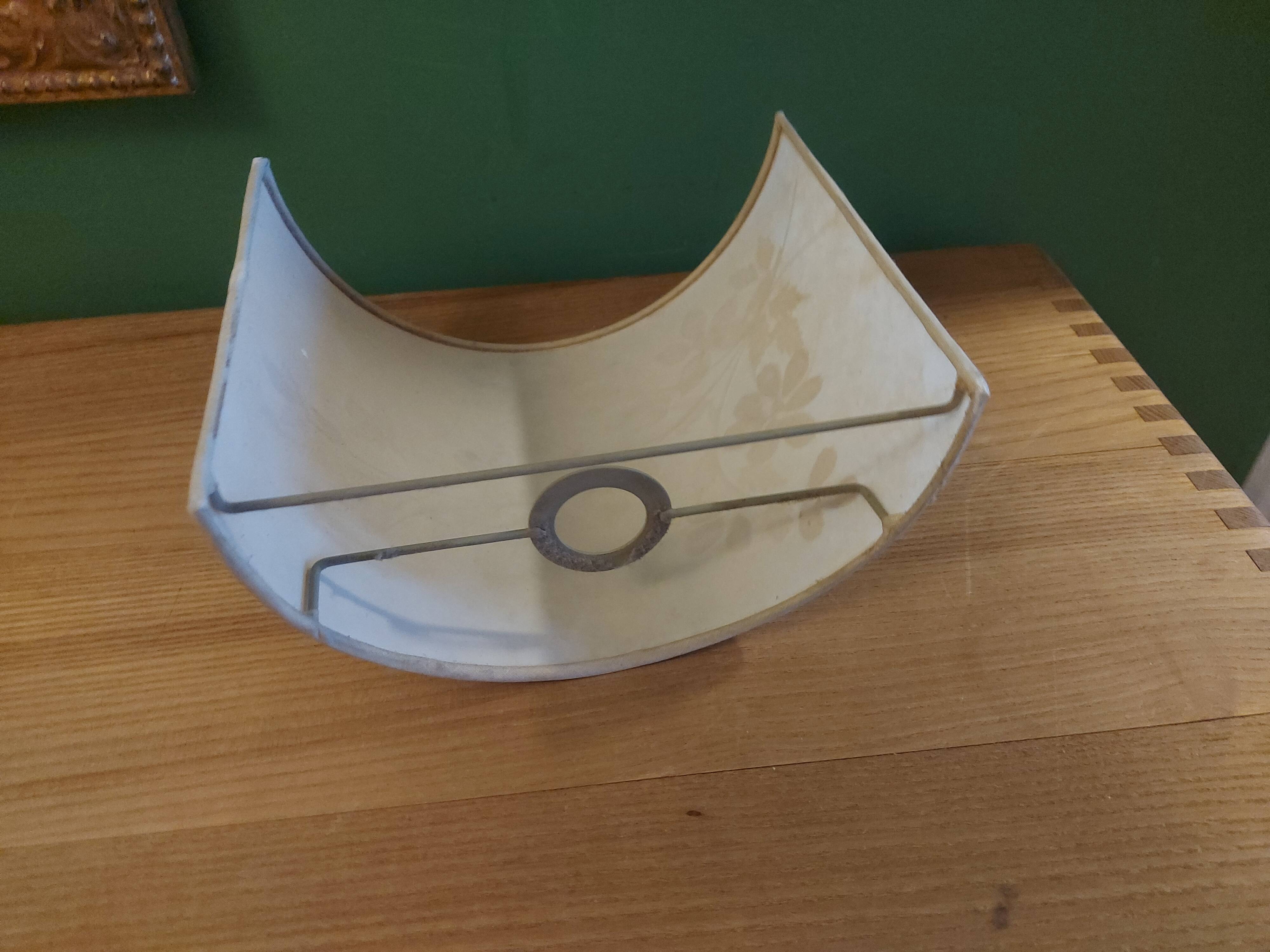 Abat day for wall lamp, decoration dried flowers