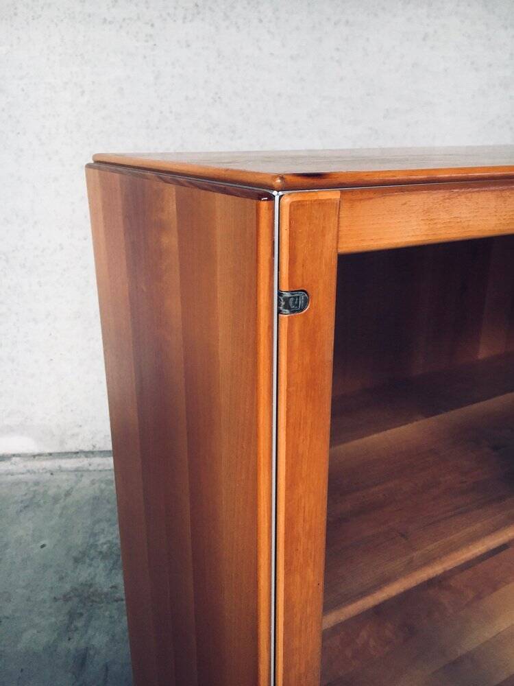 Torcello Series Display Cabinet Set by Afra & Tobia Scarpa for Stildomus, Italy, 1980s, Set of 2