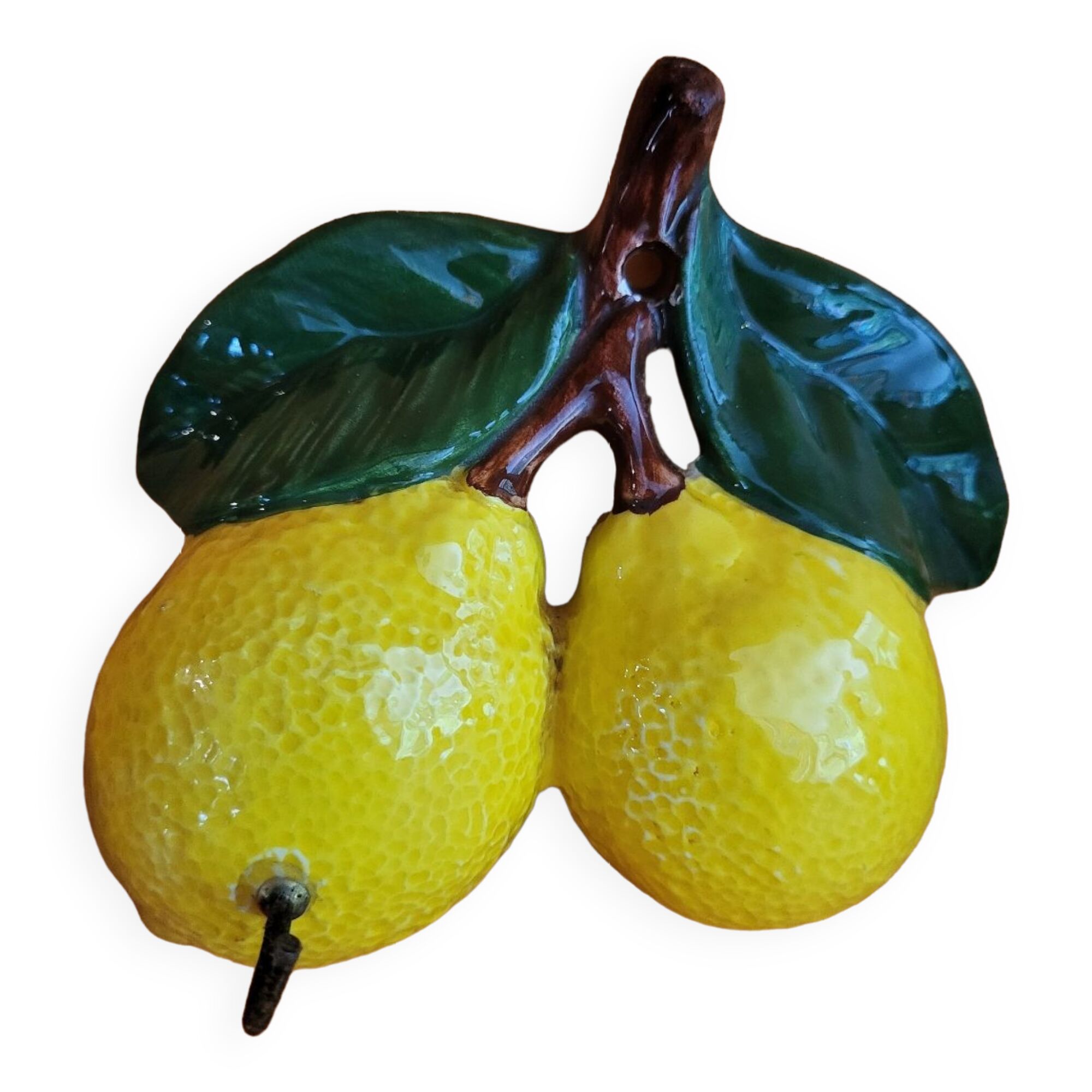 Porte torchon citron