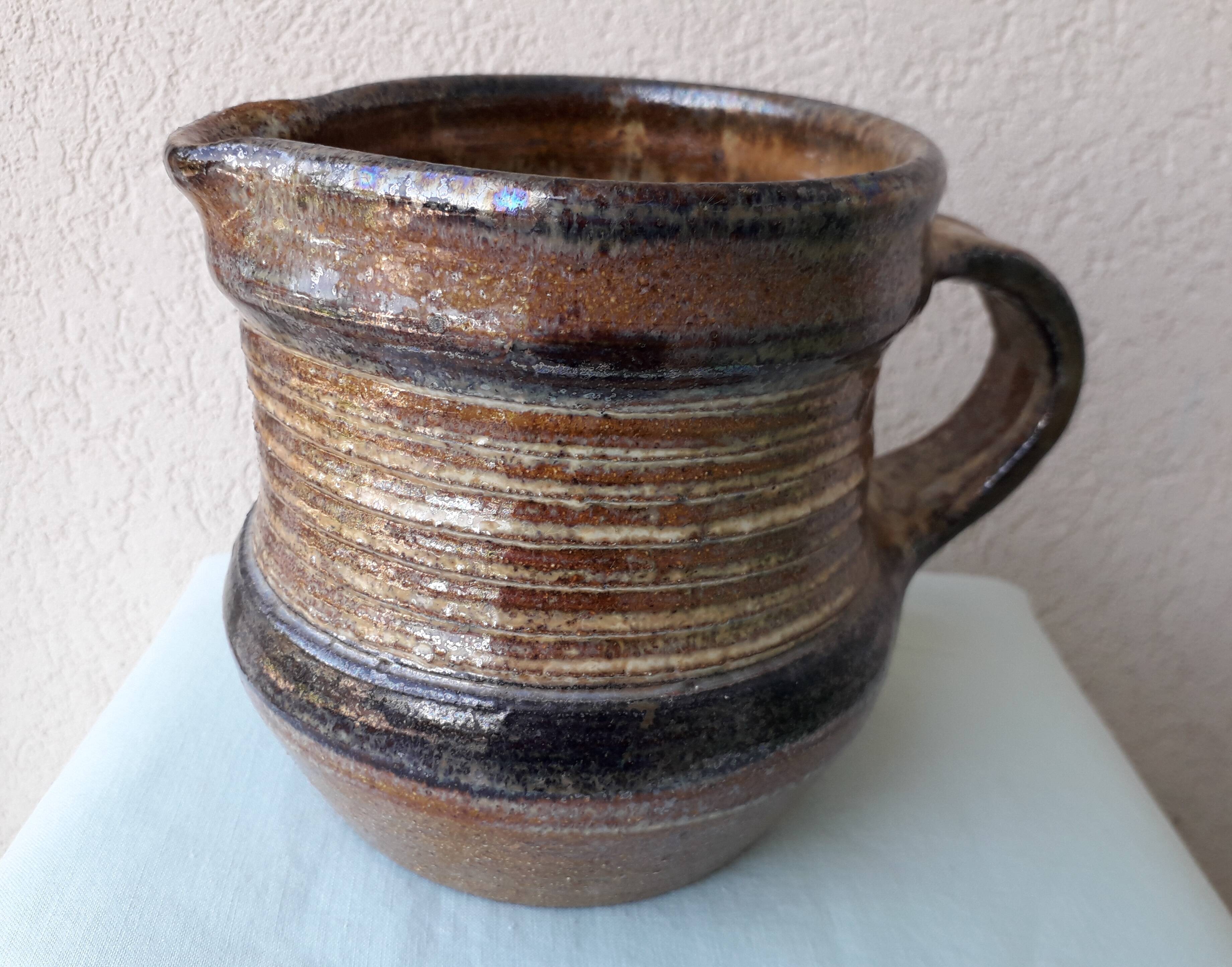 Stoneware jug
