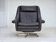 1960s, Danish highback swivel armchair by Aage Christensen, leather.