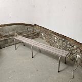 Light purple revamped school bench 1970 adult size