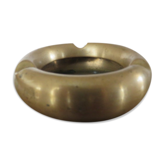 Round brass ashtray 60s 70s