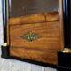 Antique Empire Mirror with Brass Elements