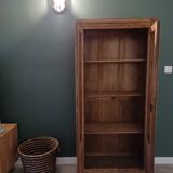 Art deco glass-glazed parisian wardrobe