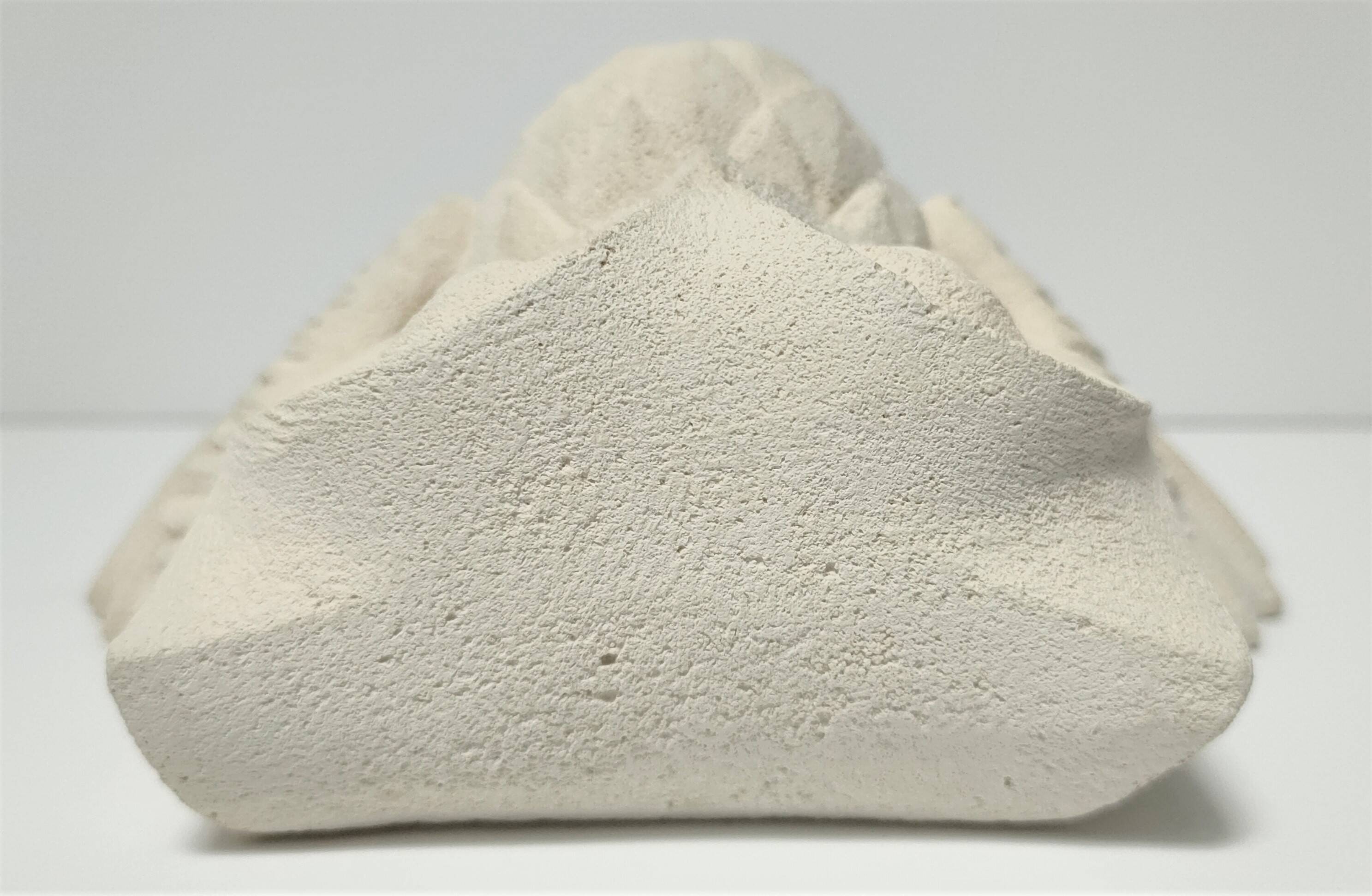 Signed stone owl sculpture