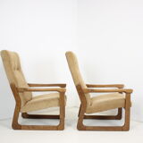 1990s Pair Armchairs, Czechoslovakia
