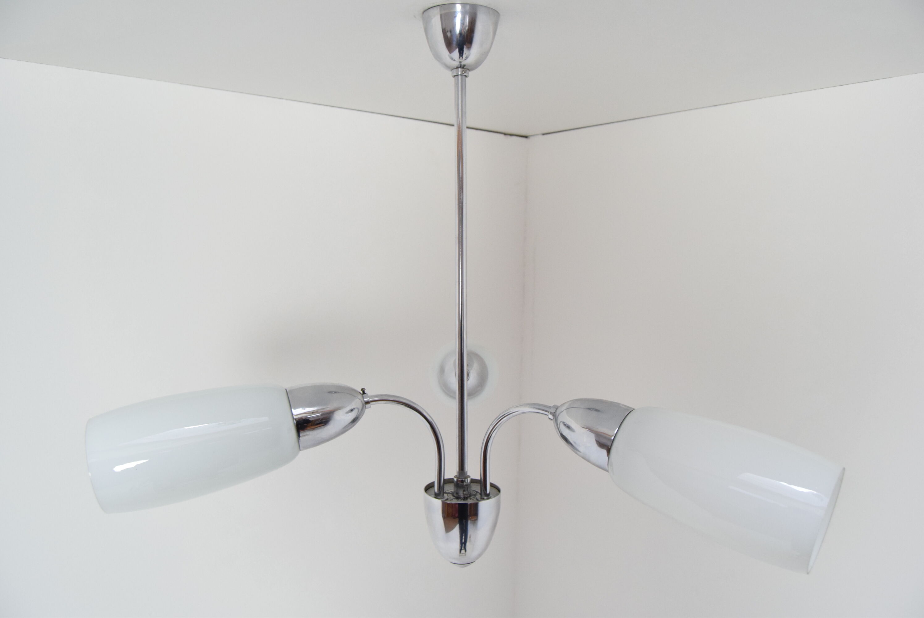 Mid-century Chandelier by Elektroinstala Decin,1970's.