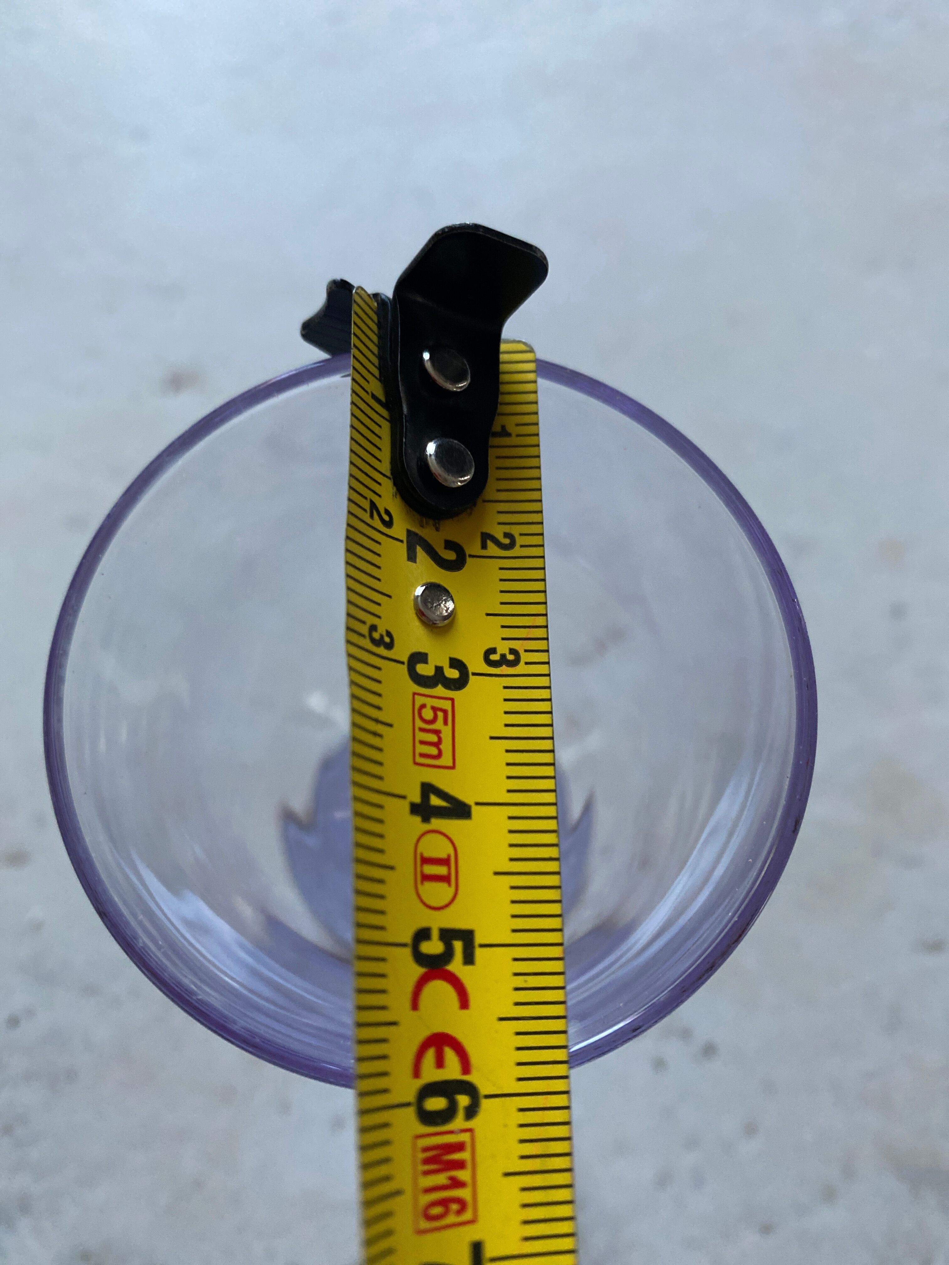 Vintage Lilac Crystal Cups