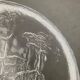 Assiette finlandaise en verre du milieu du siècle par Kaija Aarikka pour Humppila