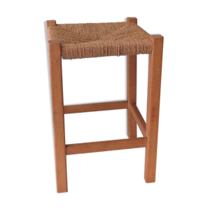 tabouret bois et corde