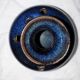 Blue flower vase