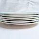 Céranord flat plates - Amanda model in green