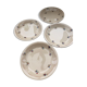 Flat plates with fine flowers