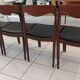 Set of 4 vintage Scandinavian teak chairs from the 1970s