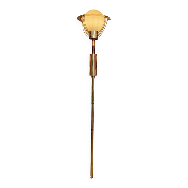 Lampadaire américain verre design 1950. — Beyit