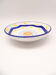 Multicolored deep plate in Italian ceramic