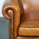 Sheepskin Armchair in Excellent Condition with a Luxurious Appearance