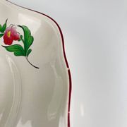 Grand plat ovale  KG Luneville – modèle Réverbère