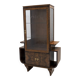 Art Dèco Italian Walnut Vitrines or Bar Display Cabinet, 1925