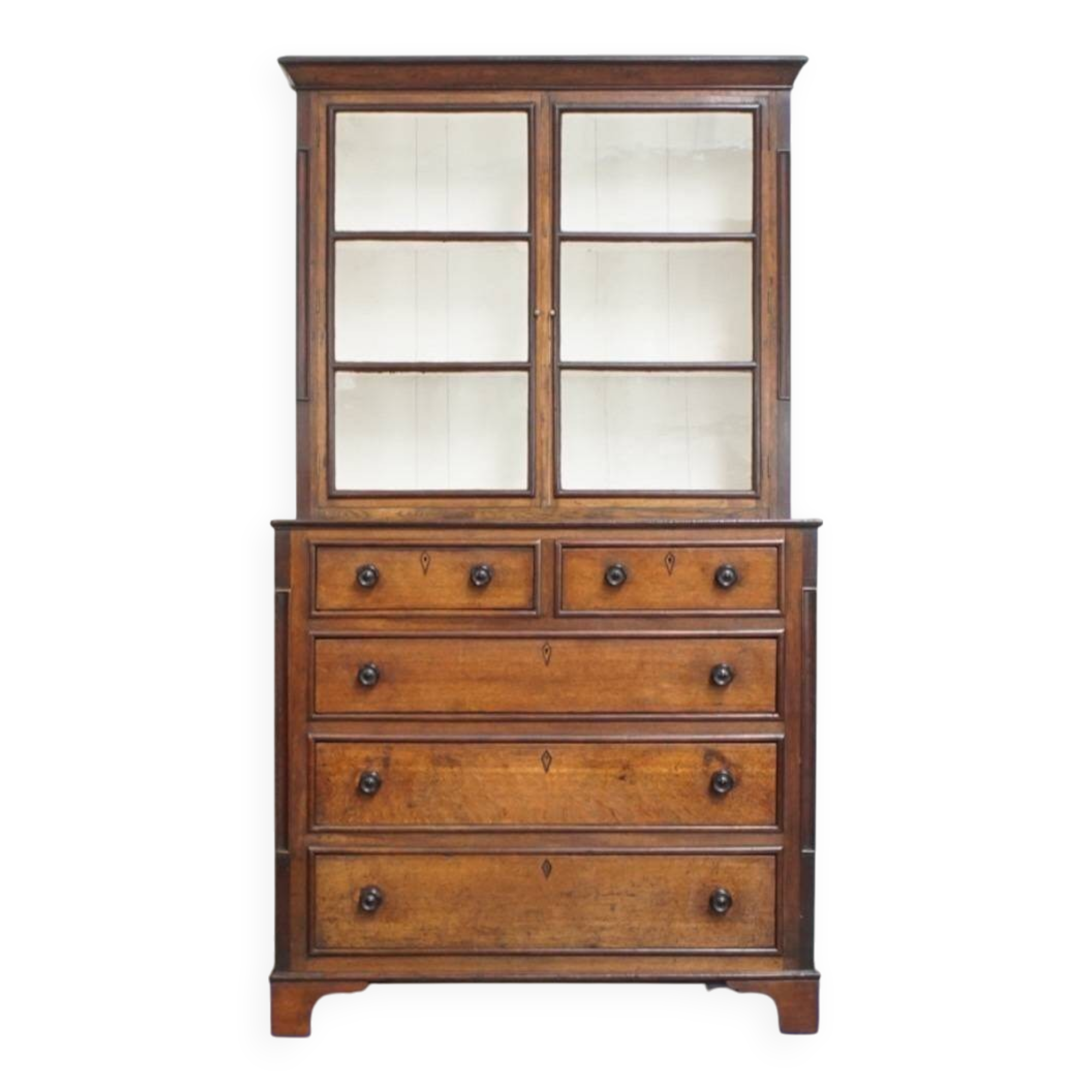 Antique English Buffet / Bookcase from the Early 19th Century