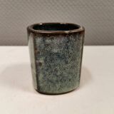 Vase in several shades of blue, from Danish stogo art pottery